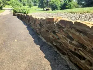 Revamped Retaining Wall