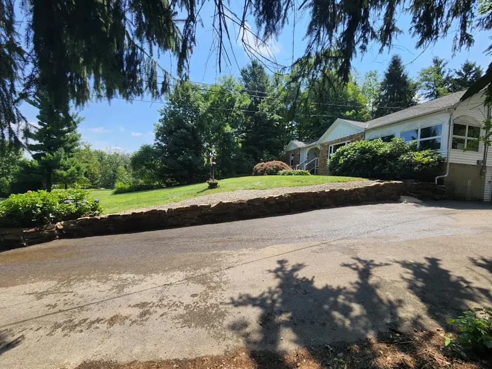 Revamped Retaining Wall