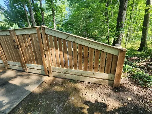 Cedar Fence Installation